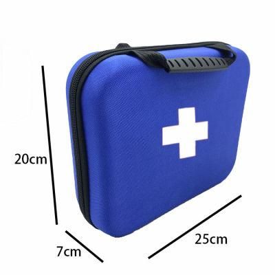 Hard-Shell First Aid Kit Blue EVA Emergency Kit First Aid Kit