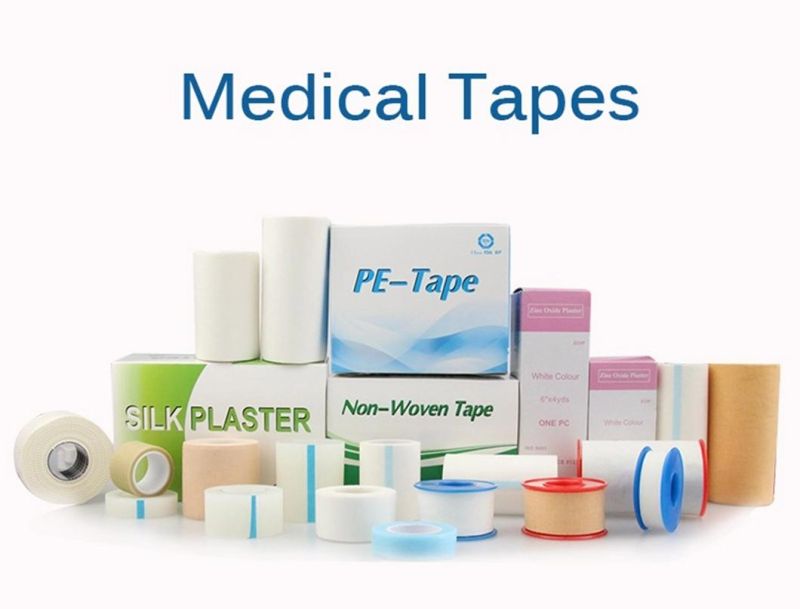 China Factory Directly Supply Medical Plaster Adhesive Silk Tape