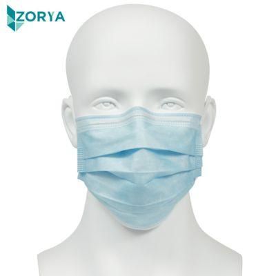 Low Price Disposable 3 Ply White/Black/Blue Color Surgical Mask