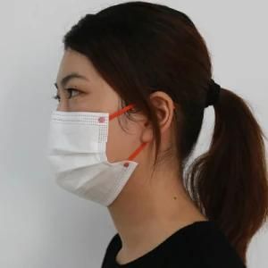 ISO Certificate and 17.5*9.5 Cm Size Printed Disposable Mask