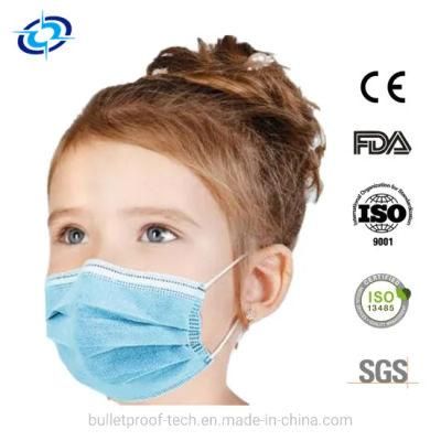 795 CE Certification 3 Ply Children Disposable Protective Antistatic Medical Face Mask