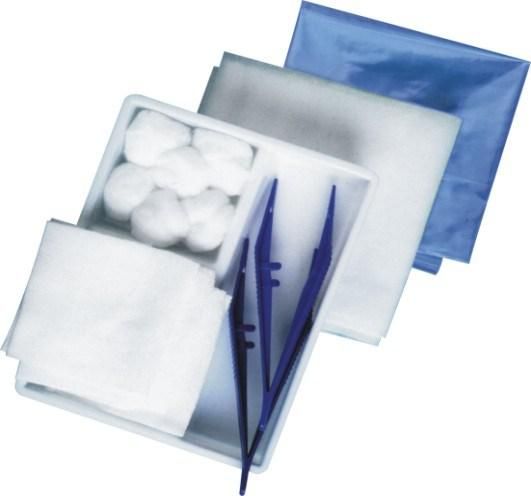 China Manufacturer Disposable Sterile Wound Surgical Disposable Basic Dressing Set