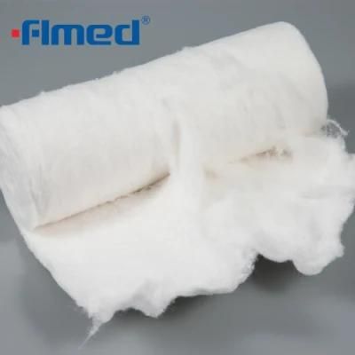 100% Cotton Medical Use Absorbent Cotton Wool 50/100/200/250/400/450/500g Per Roll