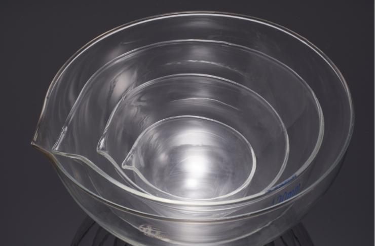Surface of The Quartz Glass Material Dish Evaporating Dish
