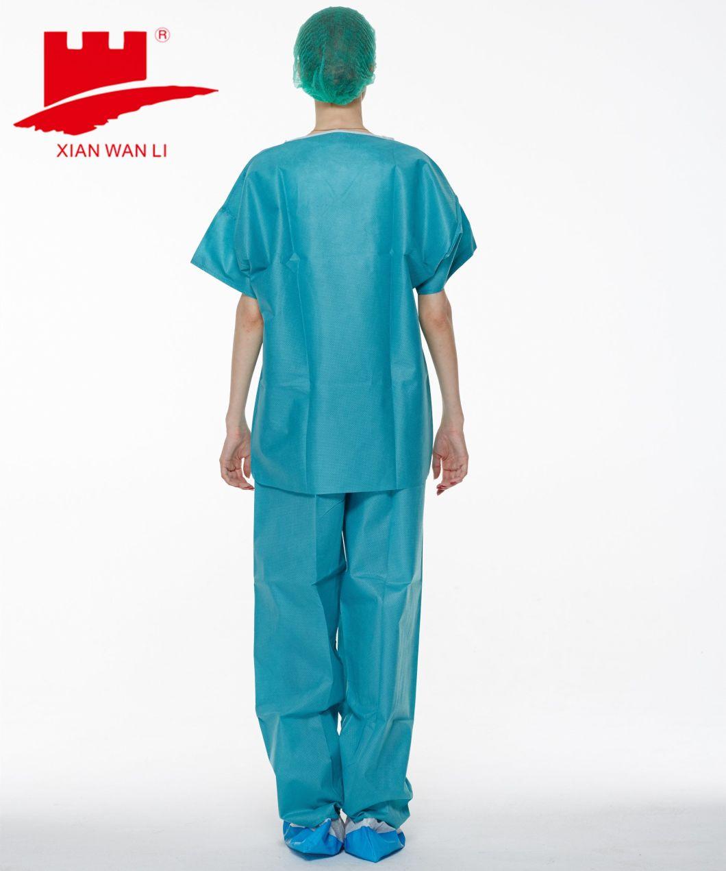 Xian Wanli New Customized Wholesale Nursing Suit Medical Scrubs Hospital Uniform Sets