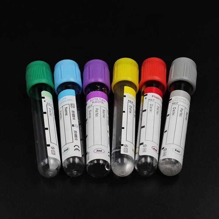 Medical Disposable Vacuum Pet Glass Serum Blood Collection Tube