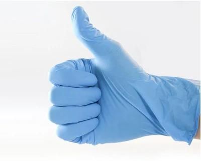 Disposable Civil Antibacterial Medical Nitrile Gloves with Tga CE FDA (nitrile)