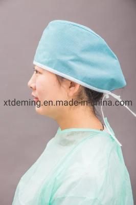 Surgical/Non Woven/SMS/Disposable Cap Medical Cap for Nurse/Doctor/Surgeon