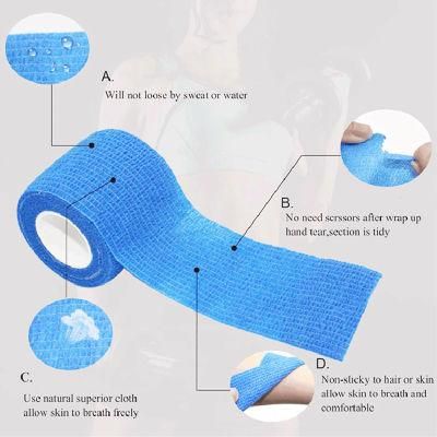 Widely Used Factory Manufactured Top Quality Cohesive Elastic Bandage