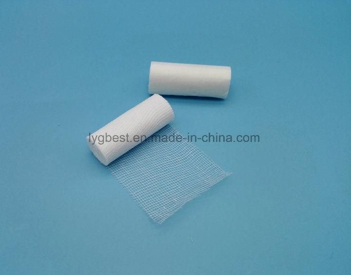 Raw Cotton Absorbency Medical Gauze Bandage Roll