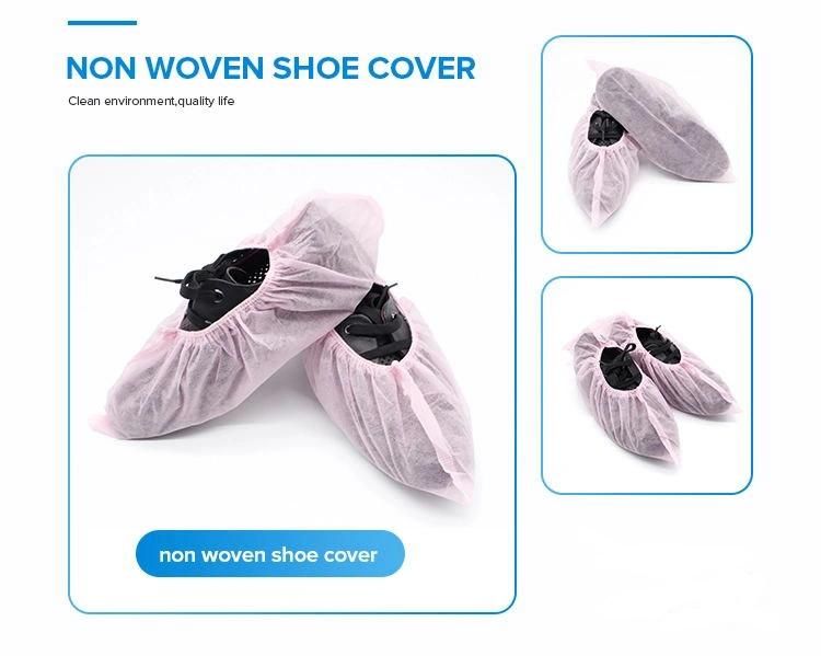 Customize Disposable Nonwoven PP Non Slip Shoe Covers