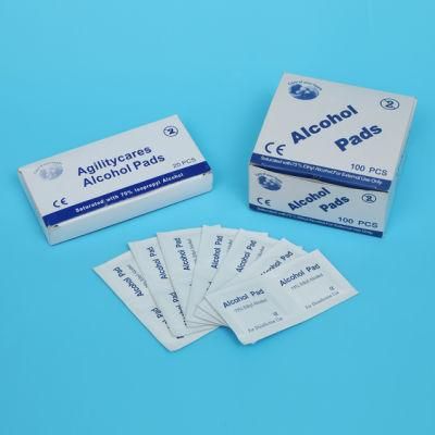 Disposable Agilitycares Alcohol Pad for Disinfection Use (70% IA) China Products/Suppliers Medical Nonwoven