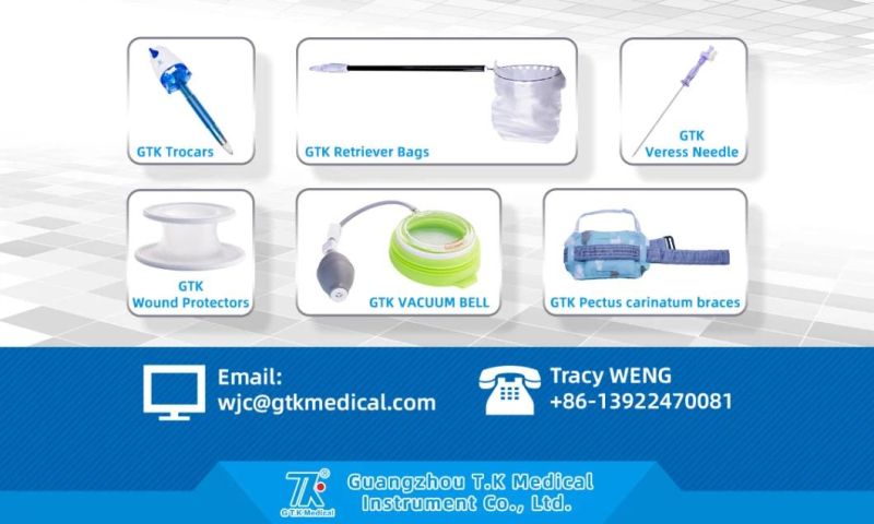 FDA 510K Clear & CE Certificate Optical 15mm Trocars China Top Factory