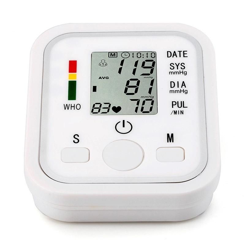 Electronic Automatic Upper Arm Blood Pressure Meter Home Use Care Device Blood-Pressure Cuff