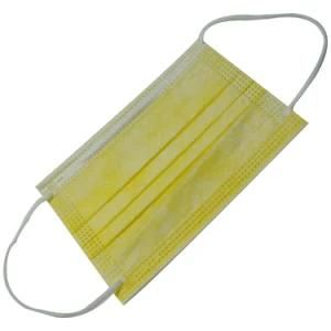 Factory Price En14683 Disposable 3 Layers Non-Sterile Face Mask with Elastic Band