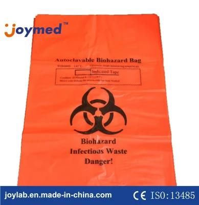 Custom Printing Strong HDPE/LDPE Medical Clinic Biohazard Waste Bags