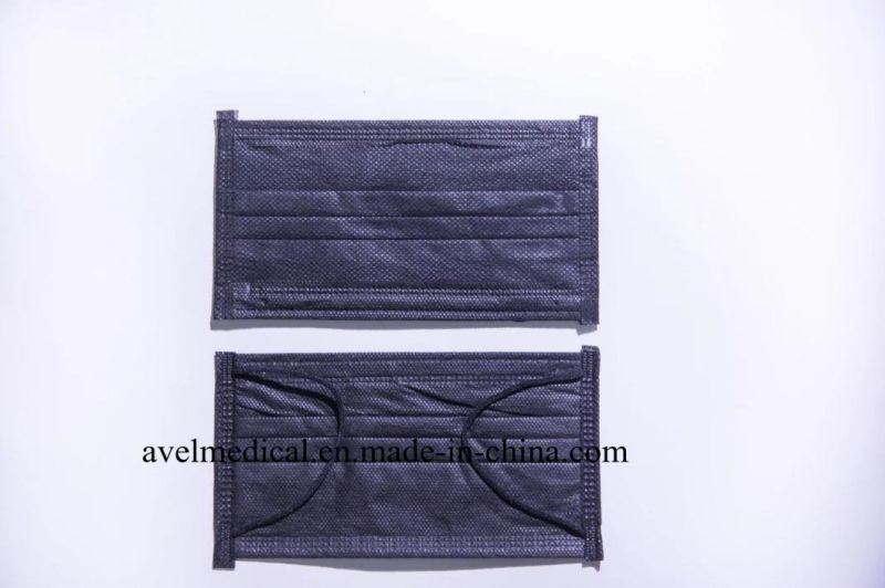 Chinese Custom Non Woven White or Blue Face Mask for Civil