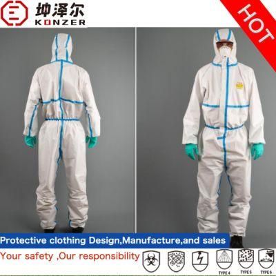 1 PCS/Bag, 50 Bags/Carton Disposable Protective Overalls