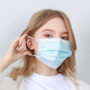 China Manufactory Hospital Disposable Non Woven 3layers Ear Loop Surgical Face Mask