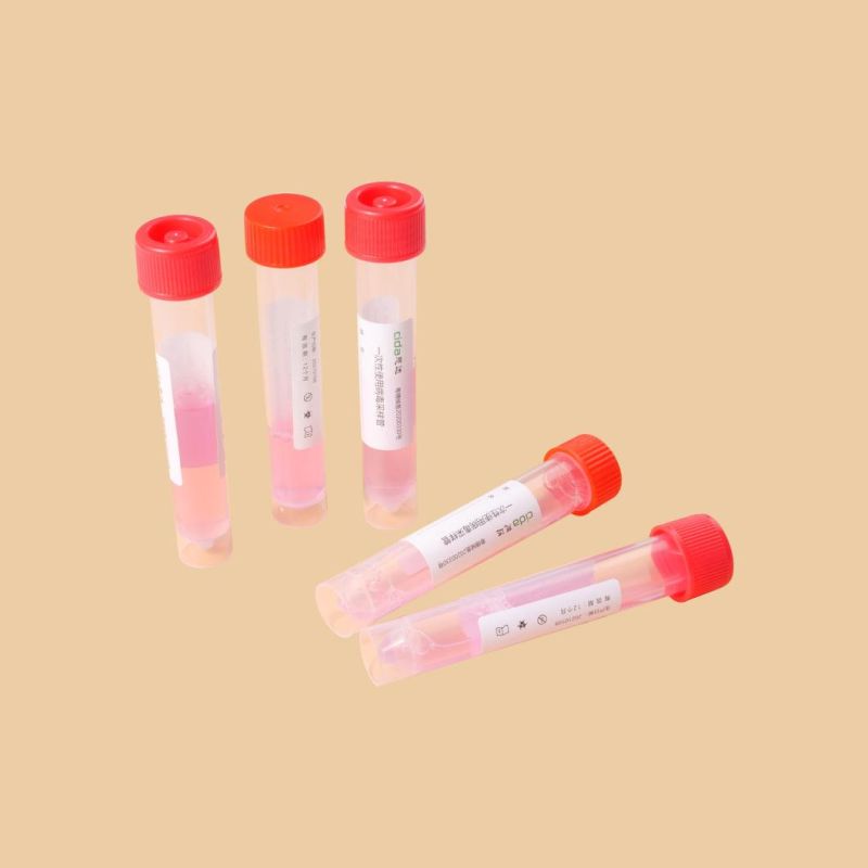 Medical Vtm Virus Viral Transport Media with Collection Swabs