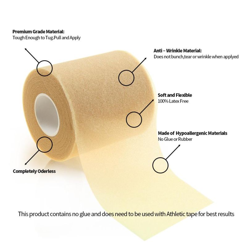 Skin Colour Sports PU Foam Sponge Bandage
