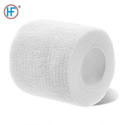 Mdr CE Approved Elastic Fiber and Non Woven Fiber Self-Adhesive Bandage for Animals