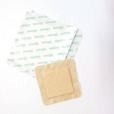 Medical Adhesive Wound Dressing High Absorbent Surgical Silicone Foam Dressing