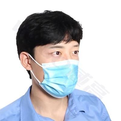 Medical Disposable Protective 3-Ply Medical Surgical Face Mask with Ear Loop