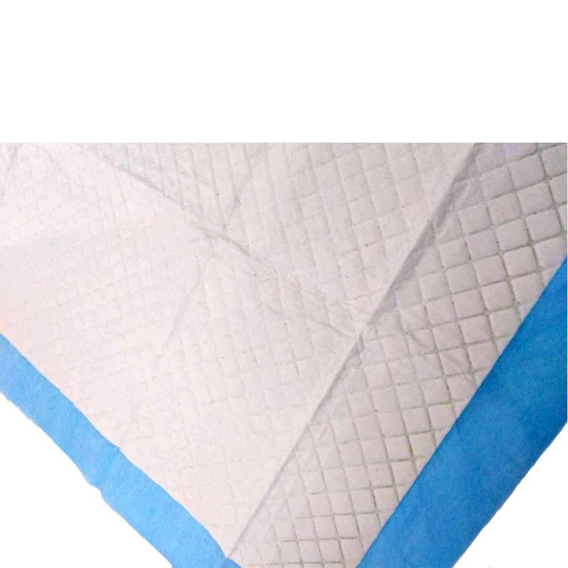 Nonwoven Organic Quick Dry Disposable Blue Disposable Underpad Sheet
