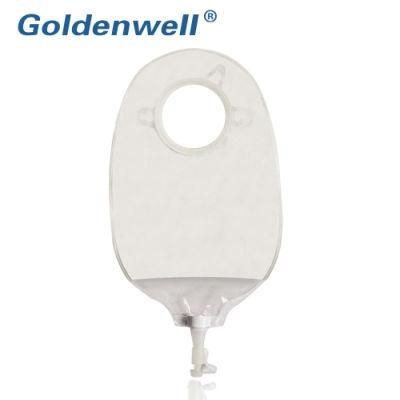 Medical Adhesives One-Piece Open Size 45mm Urine Ostomy Urostomy Bag