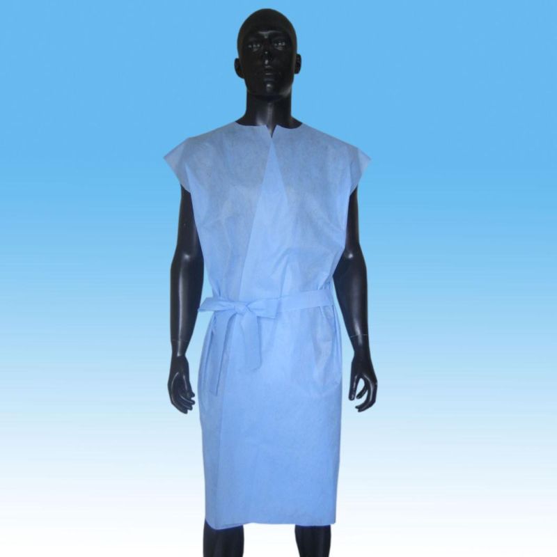 PP Disposable Patient Suits Seperate Clothes for Surgical Exam