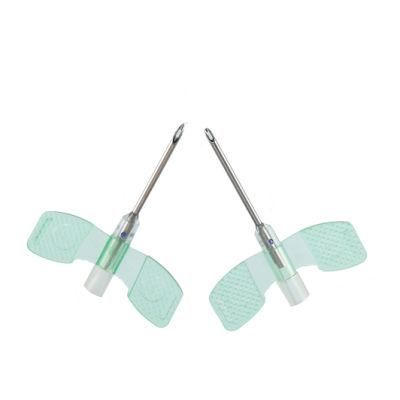 Factory Sale Hospital Hematodialysis Safety Fistula Needle with Rotating and Fixed Wing