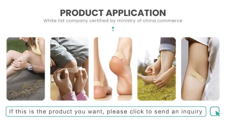 China Factory Breathable Waterproof Wound Plaster Band-Aid