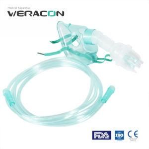 Ce/ISO Approved Medical Grade PVC Disposable Nasal with Tubing Nebulizer Mask