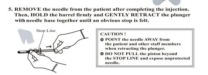 CE/FDA Approved Retractable Safety Syringe 0.3/0.5/1/3/5ml for Hypodermic Injection