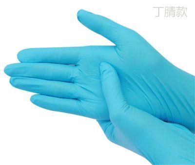 Rubber Powder Free Medical Grade Nitrile Disposable Examination Surgical Latex Gloves