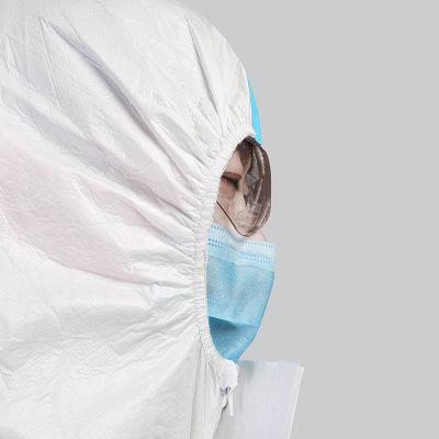 Microporous Protection Clothing Disposable Coverall Suit PPE Protection Isolation Gown