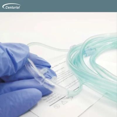 Disposable CO2 Medical PVC Nasal Oxygen Cannula of 2+0.5m