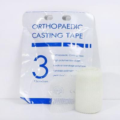 CE ISO Approved High Quality Medical Polyester Fiberglass Surgical Orthopaedic Casting Tape