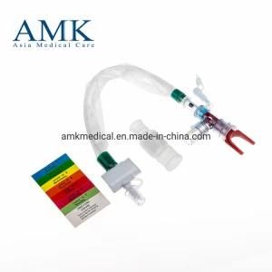 Amk Closed Suction Catheter (L-Piece) 72hours for Adult, Automatic Flushing, Bear Film Type