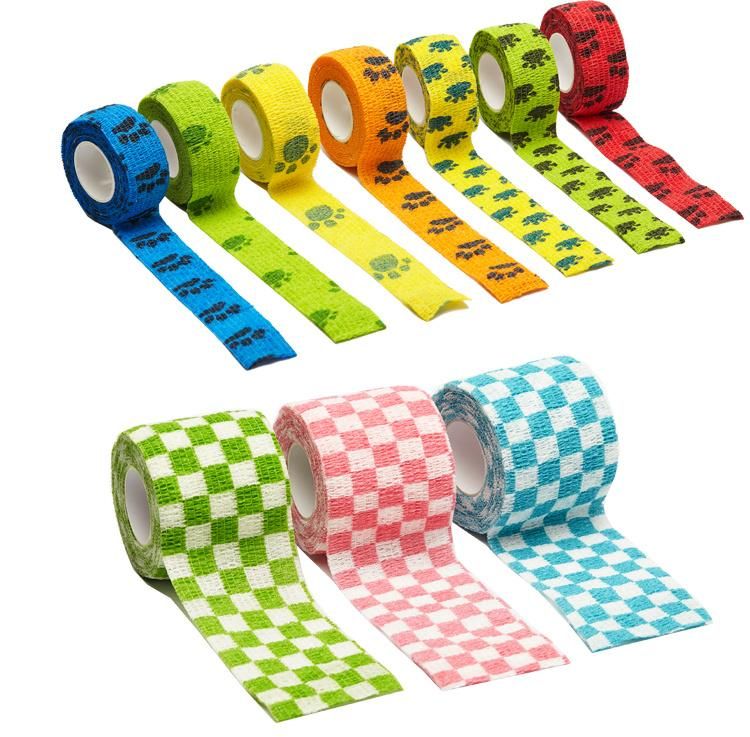 5cm*4.5m, 95% Nonwoven Hot Sale Colored Elastic Bandage