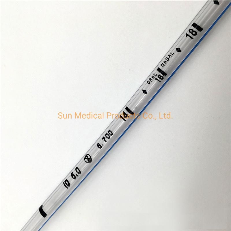 Disposable Sterile Medical/Hospitol Reinforced Endotracheal Tube with Cuff