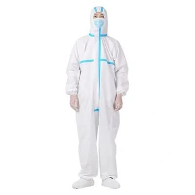 Customized Disposable Medical Hospital Microporous Protective Coverall