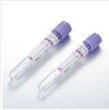 Medical Disposables Plastic Glass Purple Cap Vacuum Blood Collection Tube 5ml K2 K3 EDTA Tube