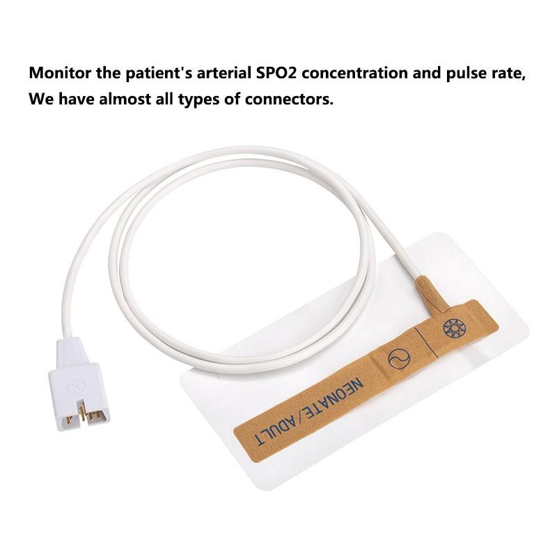 Medical Pinstripe Adults Butterfly Disposable SpO2 Sensor