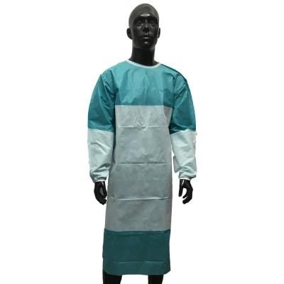 Disposable Medical Surgical Gown Suit Hospital Use with 4 Ties Level 3