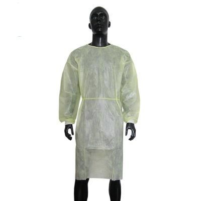 Disposable Non-Woven Green Surgical Waterproof Sterile Isolation Gown