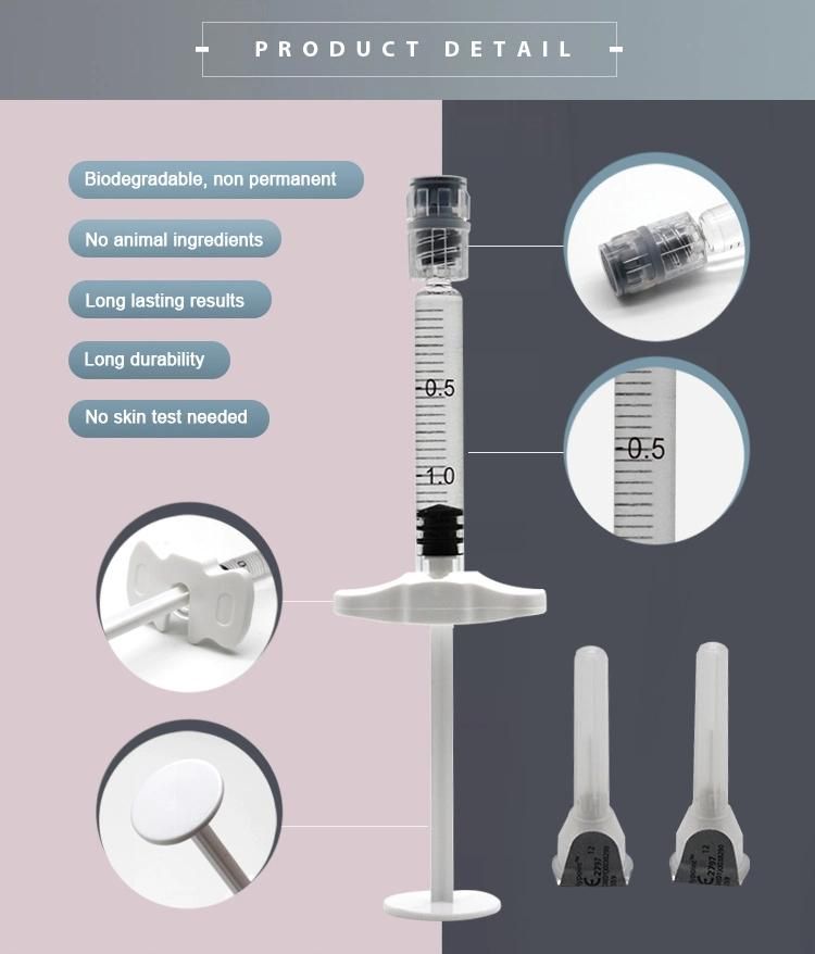Sodium Hyaluronate Injection Dermal Filler for Deep