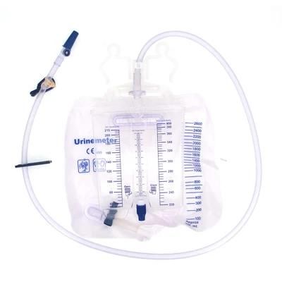 Wego Medical Plastic Adult Urine Collection Bag Drainage Bag 2600ml