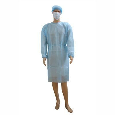 Surgery Grown Non Sterile SMS AAMI Level 2 Gowns Water Proof Surgical Medical Ppekit Disposable Isolation Gowns